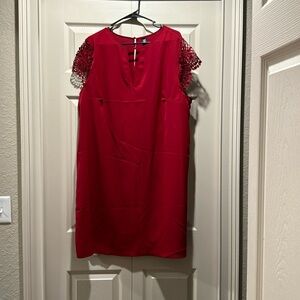 SHEIN Red Dress
